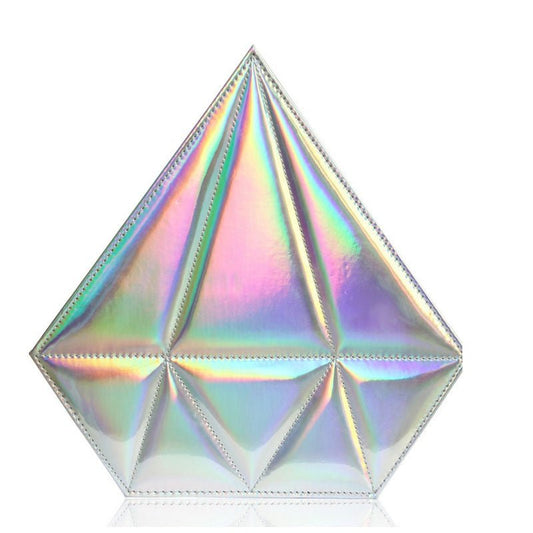 Beauty Lust Rainbow Handle Makeup Diamond Bag (10 Pcs)